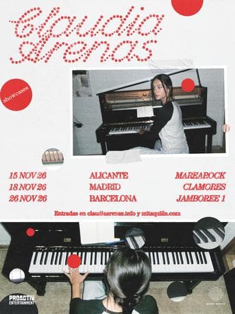 alt_im: CLAUDIA ARENAS (ENTRADAS AGOTADAS)